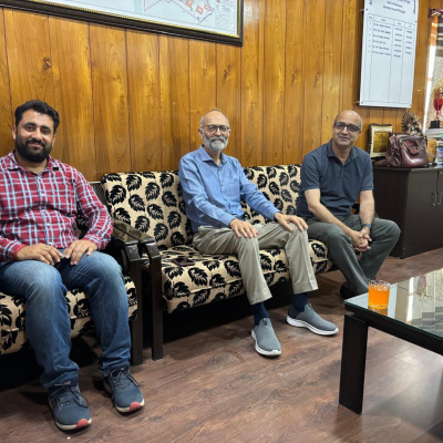 Former BOG Member of ABVGIET and Prof. At IIT Ropar Prof. Raina Visits ABVGIET.