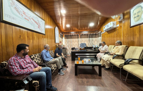 Former BOG Member of ABVGIET and Prof. At IIT Ropar Prof. Raina Visits ABVGIET.