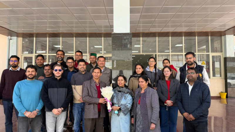 Dr. Rakesh Kumar joining as Director cum Principal ABVGIET 23.02.2026