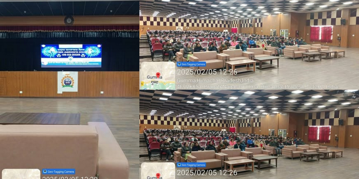 Cyber Jagrukta diwas... A guest lecture on Cybersecurity and financial fraud 05.02.2025
