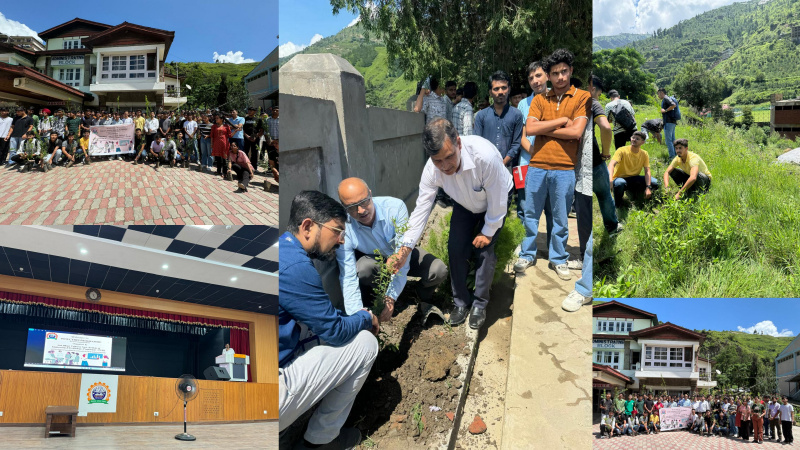 Session on save Environment and Plantation Drive during Induction Program 17.08.2024