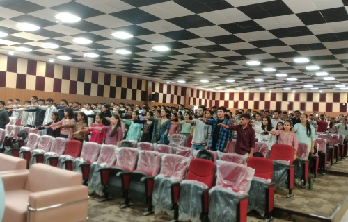 Students and Staff took pledge on Sadbhawna Diwas 20.08.2024