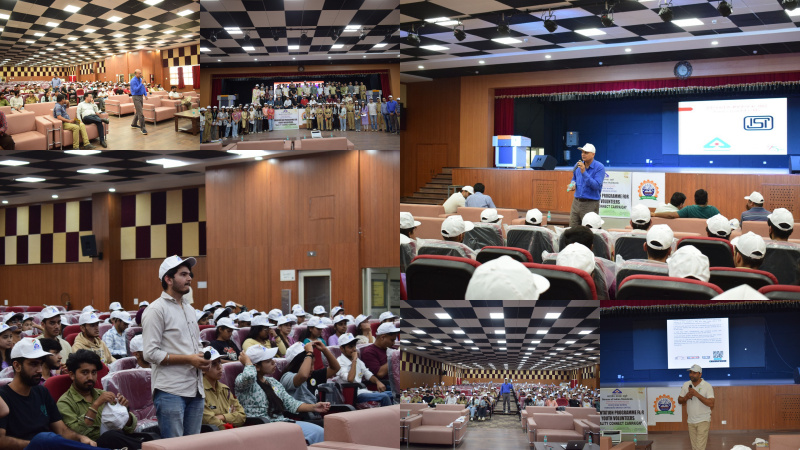 A quality connect program at ABVGIET on 27/09/2024, sponsored by BIS Parwanoo