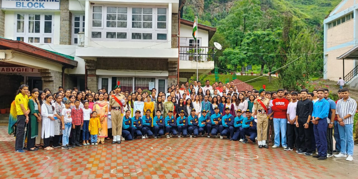 Independence day celebrations at ABVGIET 15.08.2024