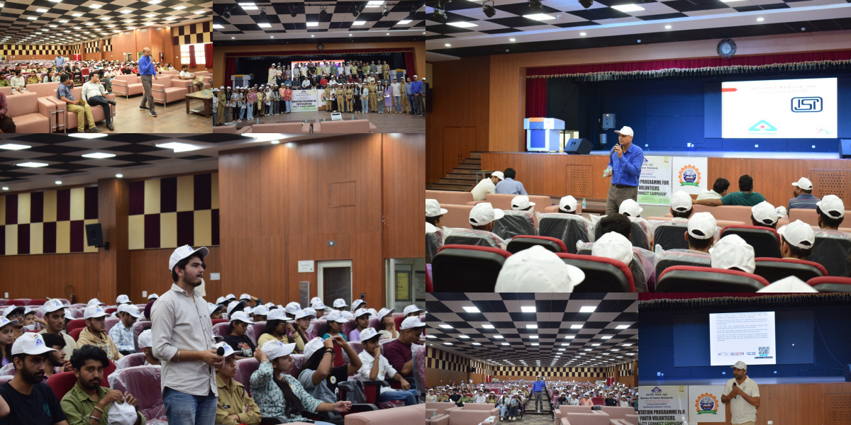 A quality connect program at ABVGIET on 27/09/2024, sponsored by BIS Parwanoo