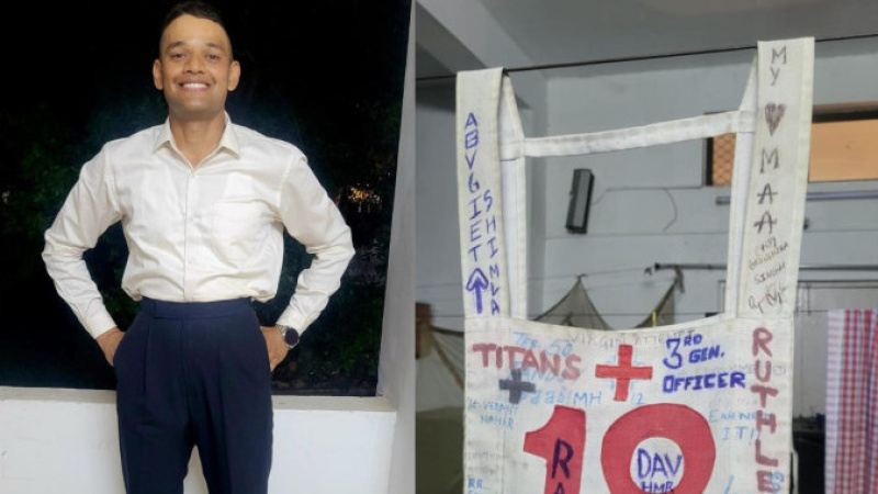 Our alumna Rahul Rawal selected in Indian Army